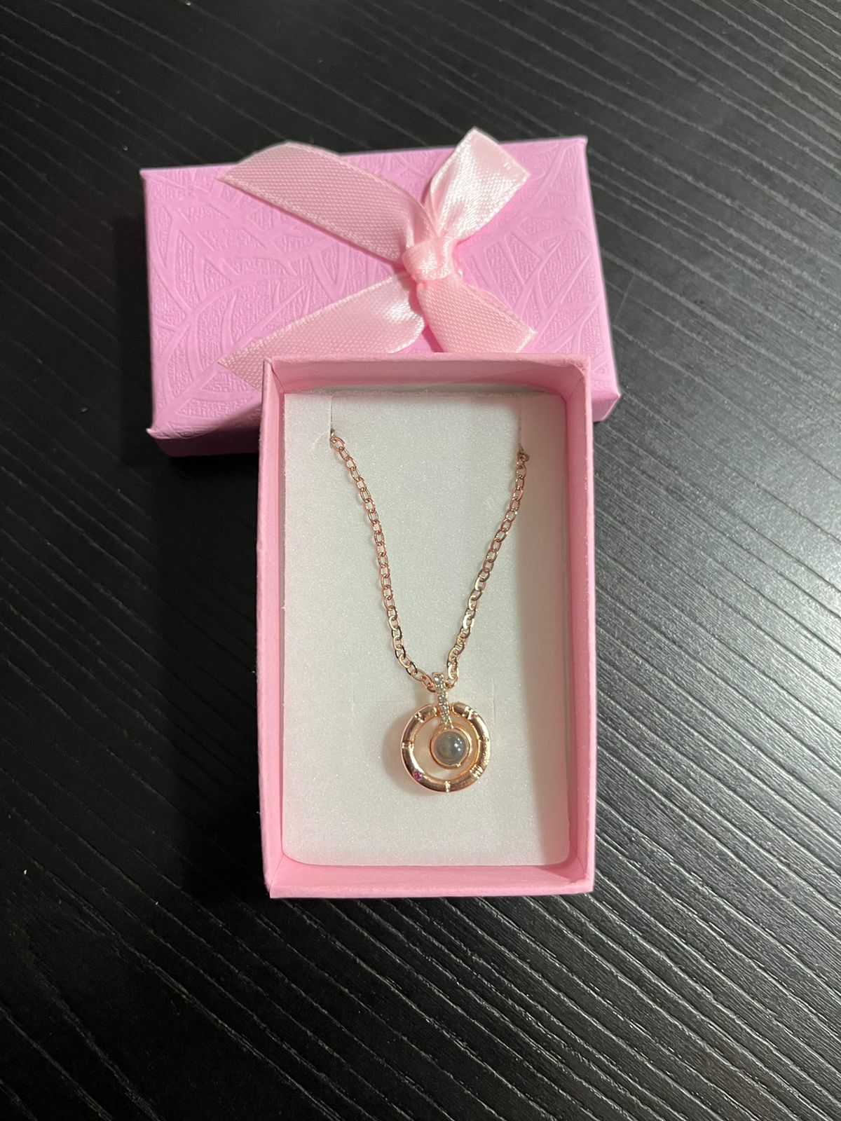 COLLAR TE AMO CON CAJA